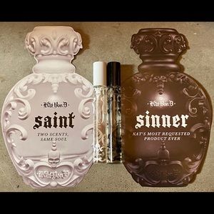 NEW W/O BOX Kat Von D Sinner and Saint